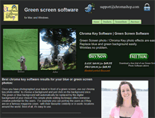 Tablet Screenshot of chromashop.com